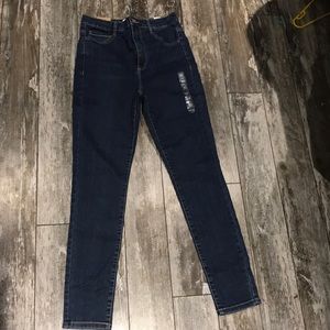 Super high rise garage jeans